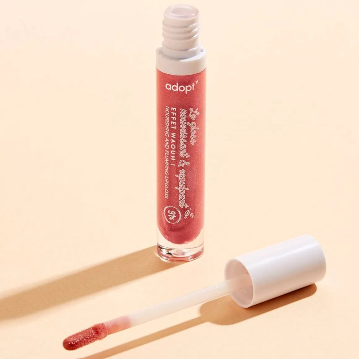 Glittery Lip Gloss With A Wow Effect!