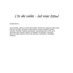 L'Or Des Sables