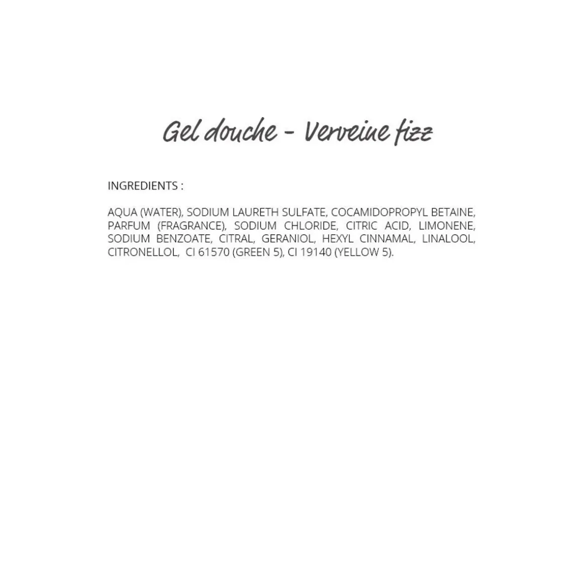 Verveine Fizz